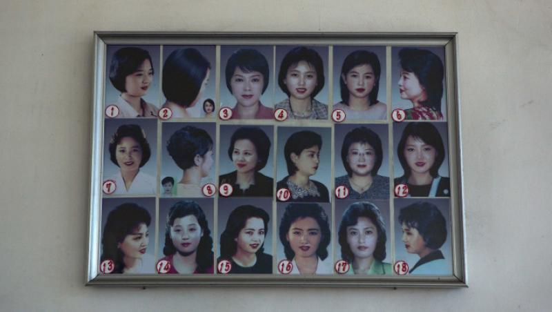 DICTATURĂ până și în frizeriile nord-coreene! Femeile şi bărbaţii au la dispoziţie câte 15 variante de tunsori