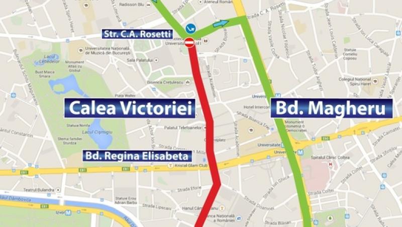 Capitala va fi sub LUMINI, iar traficul în București - sub RESTRICȚII. Șoferule, acestea sunt hărțile cu RUTELE OCOLITOARE!