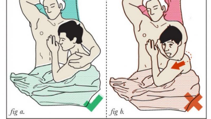 Cele mai bune poziții de dormit în cuplu! Ce trebuie neapărat să eviți atunci când împarți patul cu partenerul tău