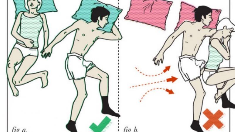 Cele mai bune poziții de dormit în cuplu! Ce trebuie neapărat să eviți atunci când împarți patul cu partenerul tău