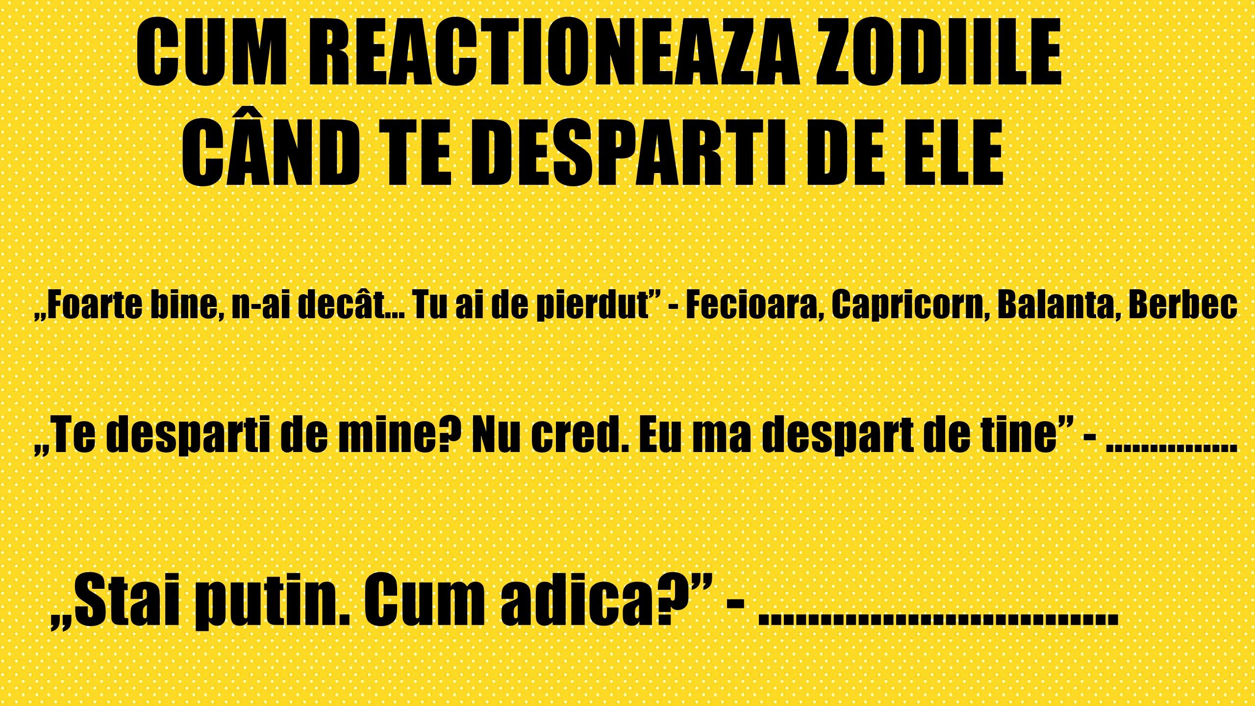 Cum reacționează omul la despărțire &icirc;n funcție de zodie! Spune-mi c&acirc;nd te-ai născut să &icirc;ți spun cum ieși dintr-o relație!