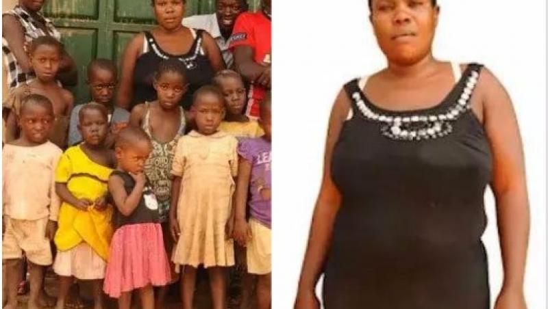 Caz REAL! O femeie din Uganda are 37 de ani și a născut 38 de copii. Cel mai mic dintre ei a împlinit patru luni
