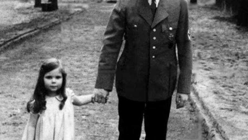 Fața nevăzută a lui Hitler! Temutul dictator a devenit un mielușel atunci când a cunoscut-o pe Helga, o fetiță de patru ani!
