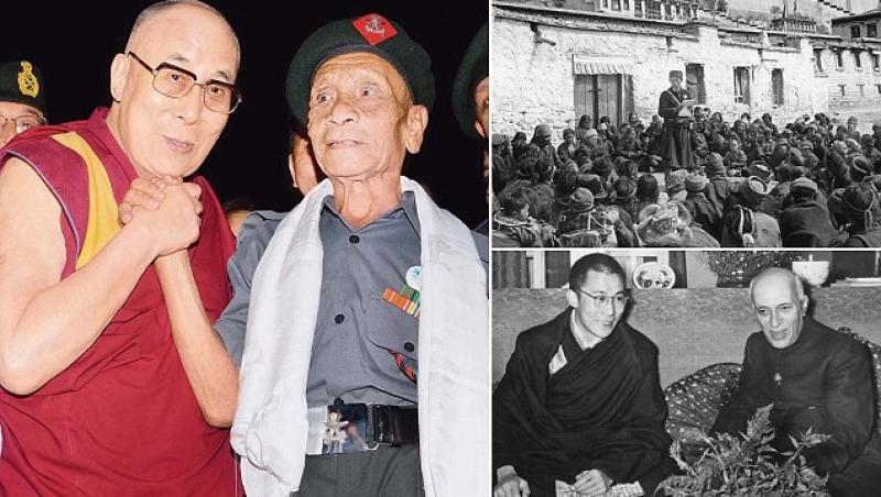 Dalai Lama, reîntâlnire emoționantă, după aproape 60 de ani! Liderul spiritual l-a privit în ochi pe cel care l-a ajutat, după ce a evadat din Tibet: 