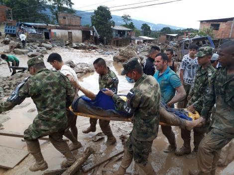 Stare de urgență în Columbia. Peste 262 de morți, dintre care 60 de copii