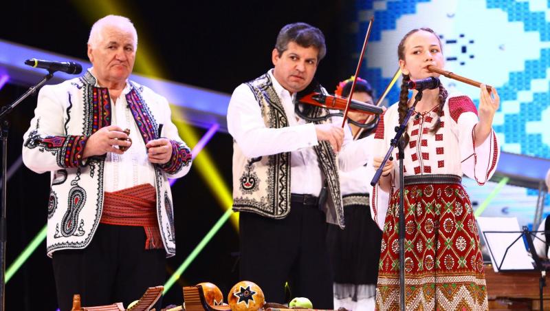 Muzică populară cântată la pipă, solniță, lingură și cartof, în finala “Next Star”