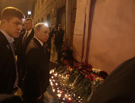 Reacție tranșantă a Kremlinului: ”Atentatul de la metroul din Sankt-Petersburg, o "provocare" lansată la adresa tuturor rușilor, inclusiv a lui Putin!”