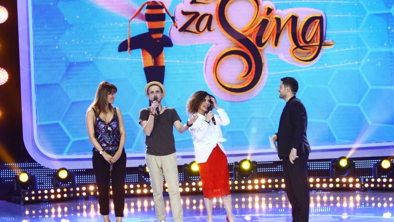Anca Țurcașiu, Șerban Copoț și Luminița Anghel, spectacol la „Mimează și punctează”! A fost show de zile mari la „Za Za Sing”!