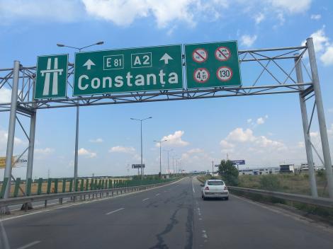 Atenție, dacă aveți drum spre mare!  Noi restricţii de circulație pe autostrada A 2 Bucureşti-Constanţa. Până la ce oră sunt valabile