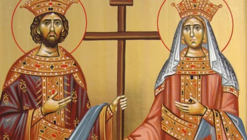 Sărbătoare mare pentru români! Ce obiceiuri trebuie să respecți de Sfinții Mari Împărați Constantin și mama sa, Elena