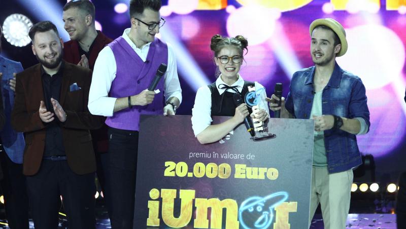 Duminică, 21 mai, când Doina Teodoru a devenit câștigătoarea celui de-al treilea sezon,    Antena 1 a fost lider de piață pe toate targeturile de populație cu finala „iUmor”