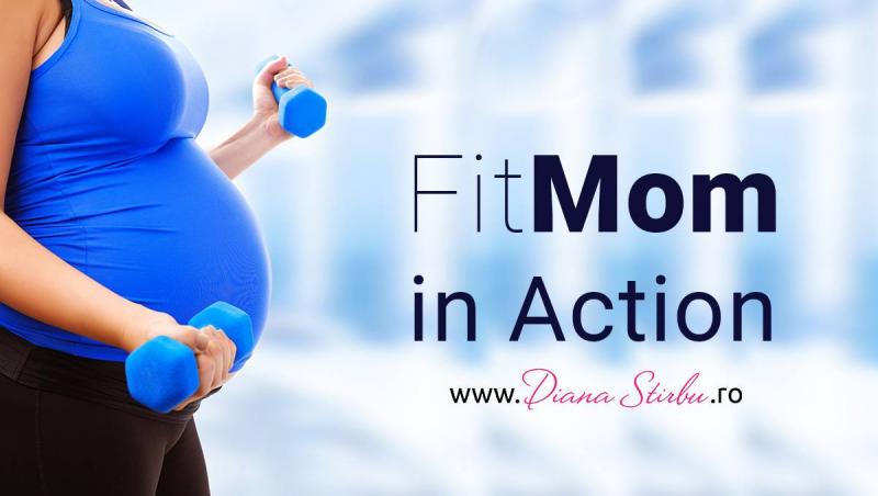 Mămicilor, e timpul pentru mișcare!  Diana Știrbu predă antrenamente sportive individuale femeilor însărcinate