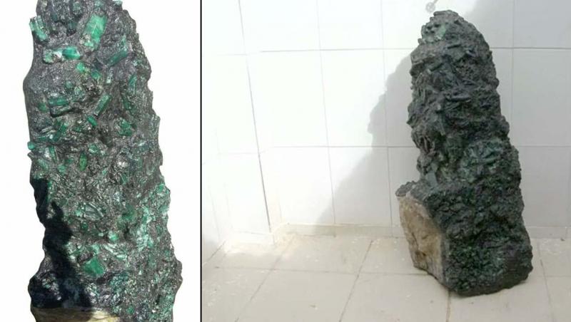 Un smarald de 360 de kilograme a fost descoperit într-o mină din Brazilia!