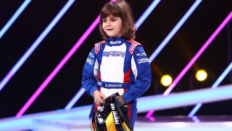Eric Enache, primul pilot român de Formula 1?! Puștiul de șapte ani a început cu kartingul, la care este deja campion: ”Totul a început când tata mi-a dăruit un kart!”