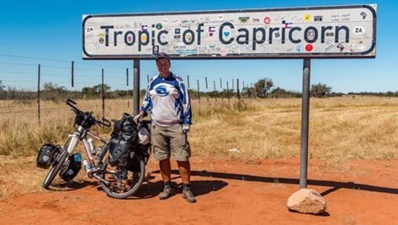 Declarațiile unui erou! Bogdan Marcu a traversat Africa pe bicicletă: ”După ce am străbătut 11.000 de kilometri, mi-am dat seama că văd capătul pământului!”
