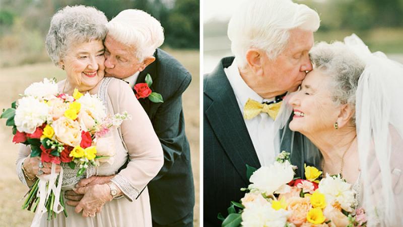 Dragostea pe care timpul nu a atins-o! “După 65 de ani de căsnicie, vreau să îţi mai spun doar atât, că te iubesc la fel de mult ca în ziua în care ne-am căsătorit”