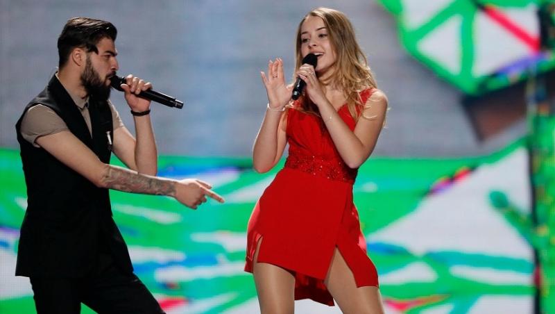 Ilinca și Alex Florea vor să aducă trofeul Eurovision în România! Melodia foștilor concurenți X Factor, 
