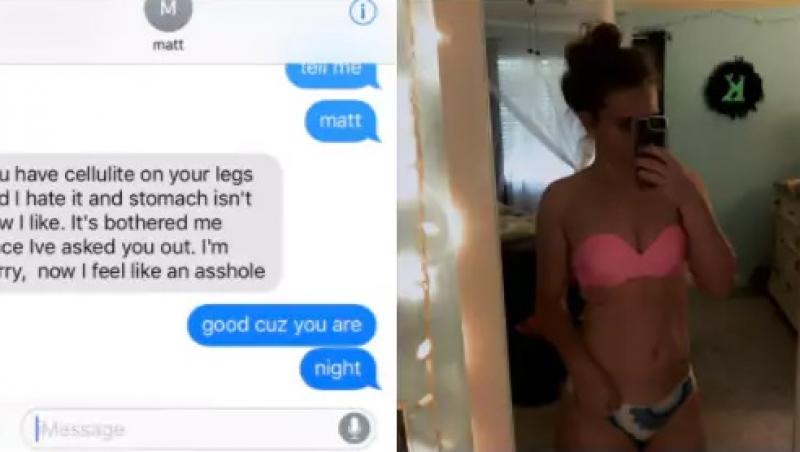 O tânără sexy s-a pozat în bikini și i-a arătat iubitului fotografia, dar reacția acestuia i-a lăsat mască pe toți!