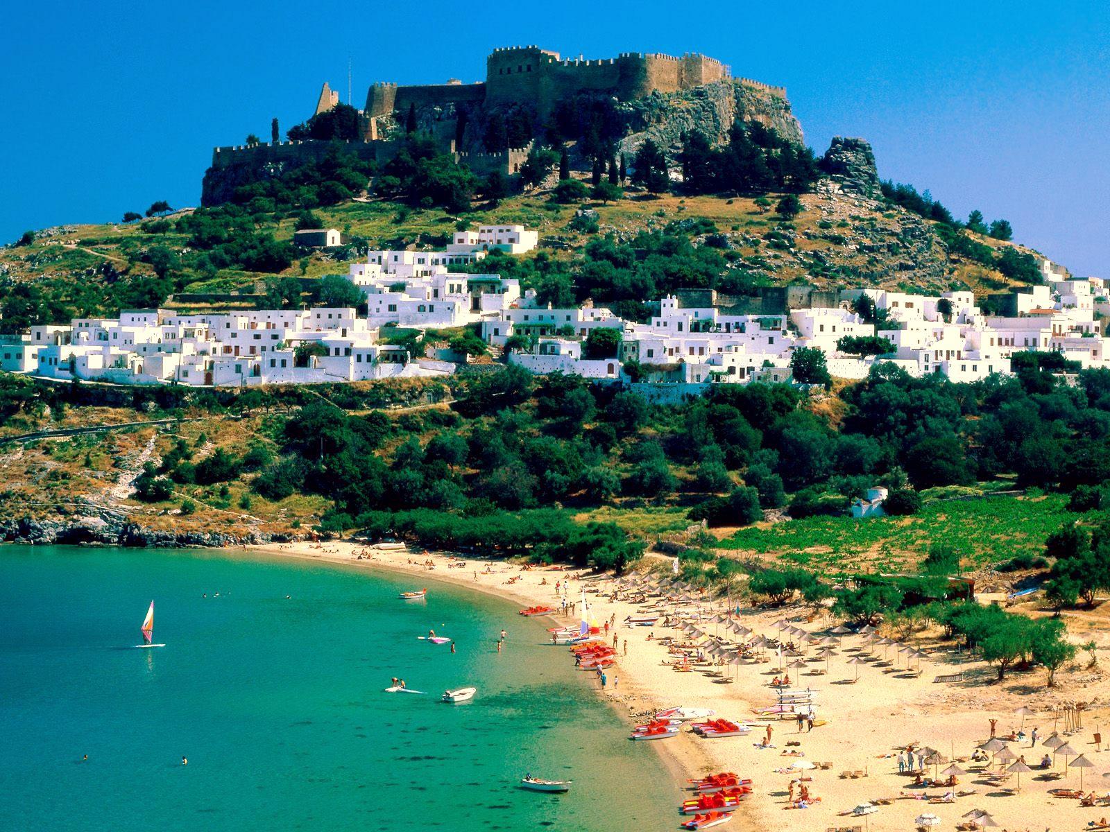 Rhodos, cea mai însorită insulă din Mediterană