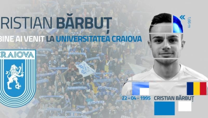 Transfer EXCELENT realizat de CSU Craiova! A prezentat oficial un jucător dorit şi de Dinamo