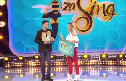 Show de zile mari în ultima ediție a emisiunii „Zaza Sing”, unde Elena a fost aleasă câștigătoare!