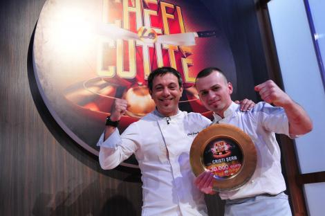 Cristi Șerb, primul câștigător al emisiunii „Chefi la cuțite”, are o poveste impresionantă de viață! „Nu m-am gândit că o să ajung bucătar”