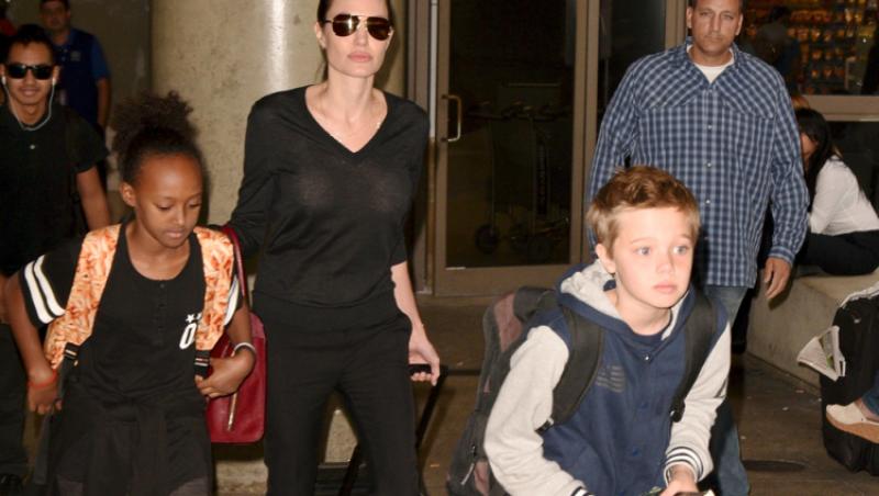 Galerie foto. Şoc la Hollywood! Fetiţa Angelinei Jolie şi a lui Brad Pitt se pregăteşte pentru operaţia de schimbare de SEX. Ce nume şi-a ales Shiloh