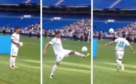 VIDEO: Ușor, barosane, să nu te muște de picior! Prestație TERIBILĂ pentru noul jucător al lui Real Madrid
