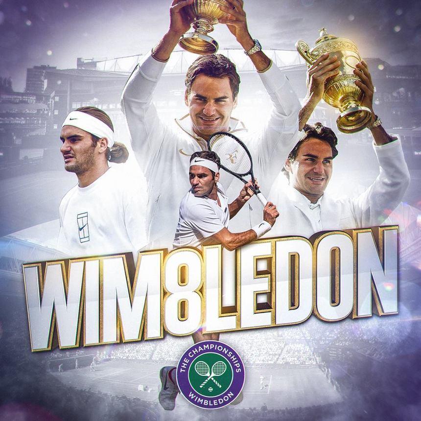 CAMPION pentru a opta oară la Wimbleon! Roger Federer l-a &icirc;nvins pe Marin Cilici