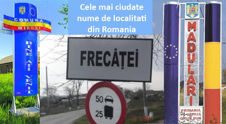Galerie foto. România chiar este ţara tuturor posibilităţilor! Acestea sunt cele mai... RUŞINOASE denumiri de localităţi. Nu vrei să ratezi aşa ceva!