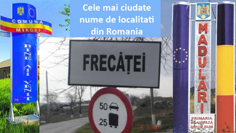 Galerie foto. România chiar este ţara tuturor posibilităţilor! Acestea sunt cele mai... RUŞINOASE denumiri de localităţi. Nu vrei să ratezi aşa ceva!