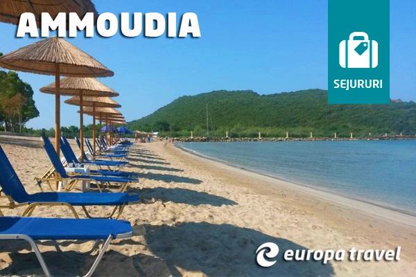 Croaziere pe ape azurii și experiențe de legendă, &icirc;ntr-un sejur &icirc;n Ammoudia