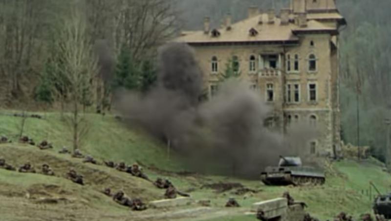 SERGIU NICOLAESCU a tras cu tunul într-un superb castel din România: ”Dăm foc la tot, filmăm și vă trimit eu banii de reparații după aia”. A uitat...