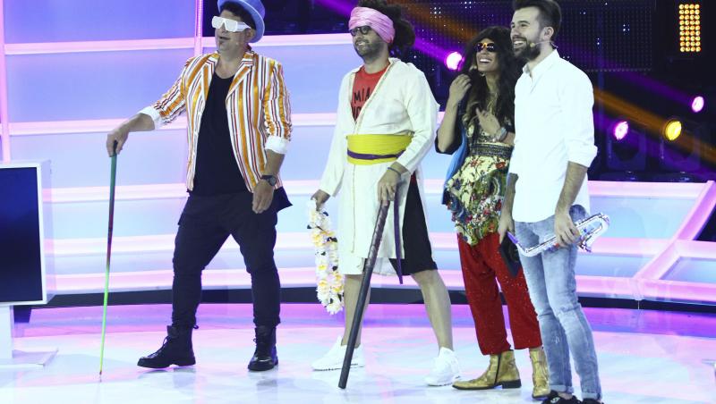 Adriana Trandafir, Ramona Bădescu, Tavi Colen și iubita sa, Emma,  intră în joc alături de Liviu Vârciu și Andrei Ștefănescu, la “FANtastic Show”