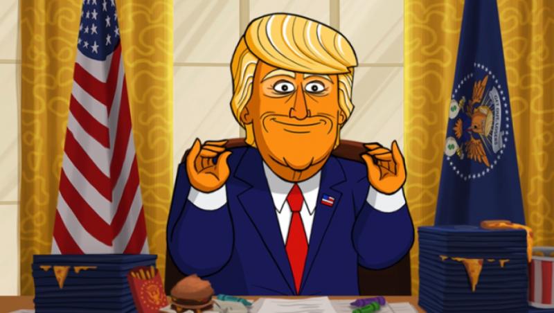 Donald Trump, personajul principal într-un serial de desene animate. Cum va apărea președintele american: 
