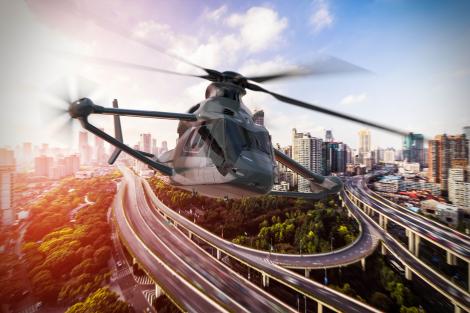 Un nou elicopter va revoluţiona industria aviaţiei! Acesta va permite oprirea şi pornirea unui motor în timpul zborului pentru a economisi combustibil