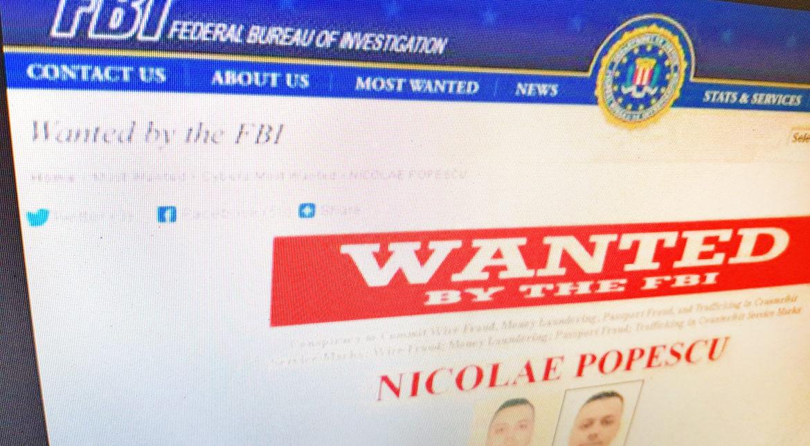 Un rom&acirc;n, &icirc;ntre cei mai căutați oameni de FBI! Recompensa uriașă pusă pe capul lui