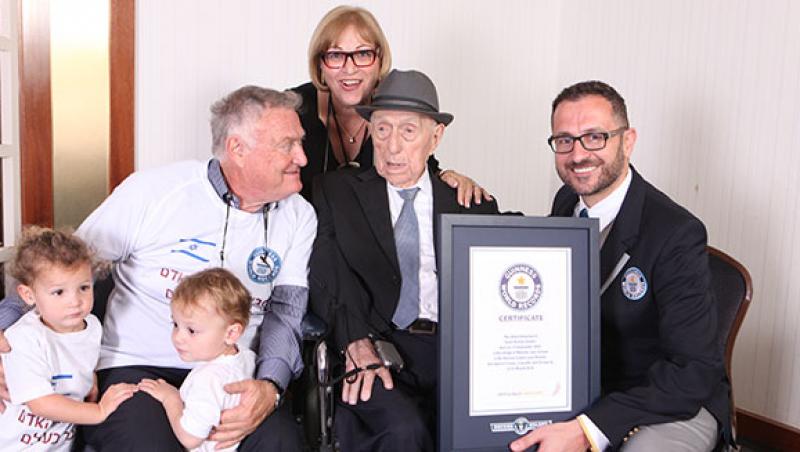 Cel mai bătrân bărbat de pe planetă a încetat din viață, la 113 ani! Israel Kristal, supraviețuitor al Holocaustului, a lăsat în urmă mai mulți copii, nepoți și strănepoți.