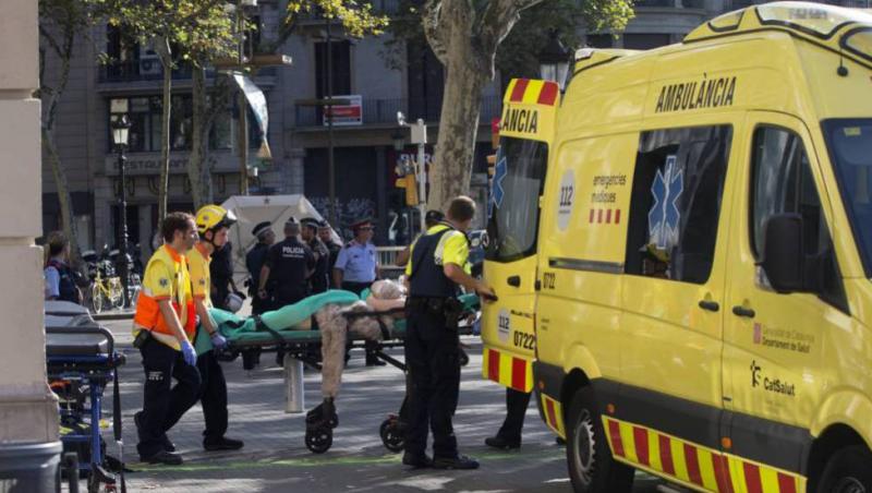 Atentat terorist în Barcelona! ”Furgoneta a intrat în plin în mulțime. Erau copii acolo!” Poliţia spaniolă consideră incidentul drept un atac terorist