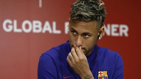 OFICIAL: Neymar şi-a luat rămas bun de la jucătorii Barcelonei! Transferul la PSG urmează să fie anunţat