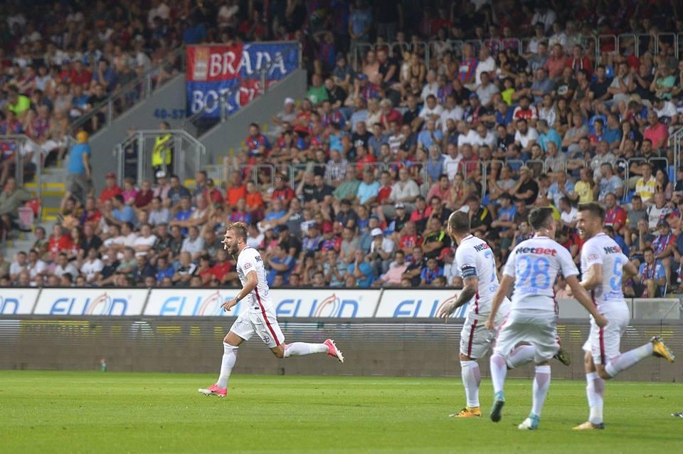 VIDEO: CA-LI-FI-CA-REEEE! FCSB c&acirc;ştigă cu 4-1 la Plzen şi se califică &icirc;n PlayOff-ul Ligii Campionilor! Gol FABULOS dat de Bălaşa