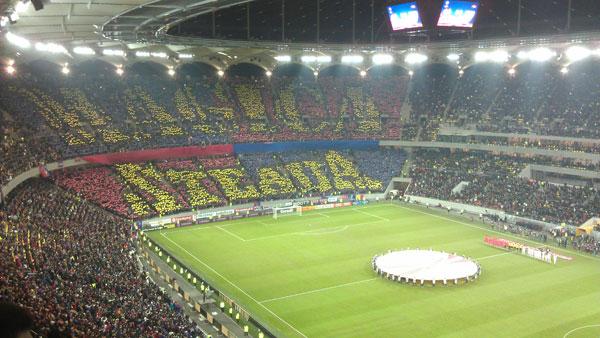 FCSB e tot STEAUA! 55.000 de oameni pe Arena Naţională la meciul cu Sporting Lisabona. 260 de poliţişti mobilizaţi + străzi blocate