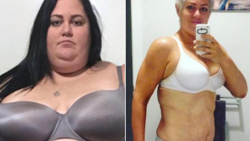 O femeie a trecut printr-o transformare de-a dreptul uluitoare după ce a slăbit 115 kilograme! Cum arată acum tânăra ambițioasă
