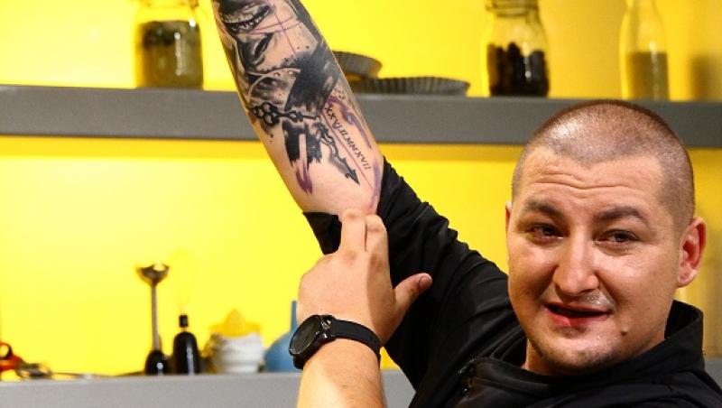După ce a câștigat „Chefi la cuțite”, Gianny Bănuță și-a făcut un tatuaj surprinzător! Cum arată și ce și-a desenat în cinstea lui Scărlătescu?