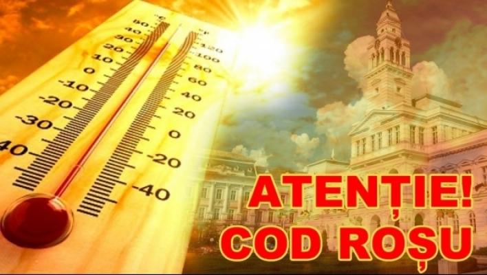 Rom&acirc;nia FIERBE! Meteorologii ar putea emite Cod ROŞU de caniculă