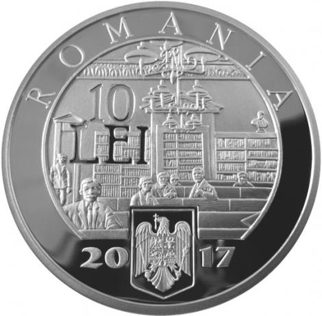 BNR lansează o nouă monedă cu valoarea de 10 LEI
