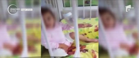 "Le dau mâncare, cât să nu moară!". Copii flămânzi, neschimbaţi şi uitaţi cu orele în pătuţurile ude. Un bebeluș cere mâncare disperat, dar nimeni nu-l bagă în seamă. În România! (VIDEO)