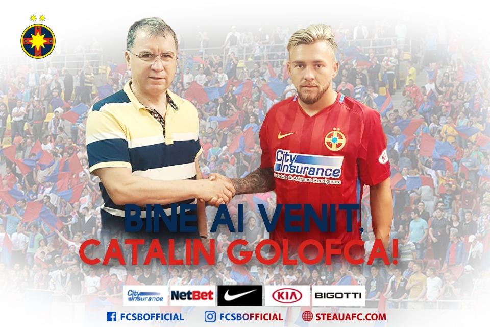 OFICIAL: Golofca a semnat cu FCSB! "Am venit la un club uriaş, voi vorbi mai puţin şi voi face mai mult pe teren"