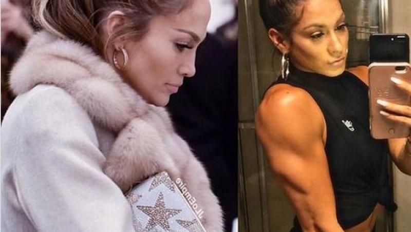 O mămică de 28 de ani e sosia lui Jennifer Lopez. Și voi vedeți dublu?