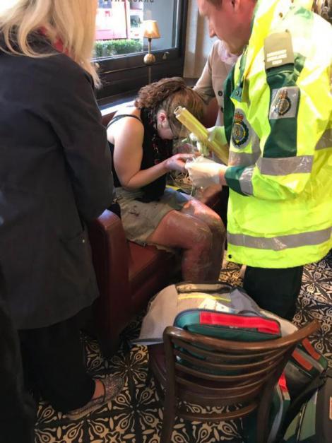 Apar primele imagini șocante din Londra! Explozia de la metrou a fost un ATENTAT TERORIST